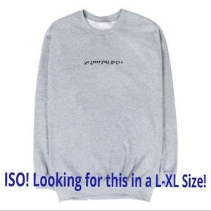 Ariana Grande NTLTC CREWNECK - DO NOT BUY